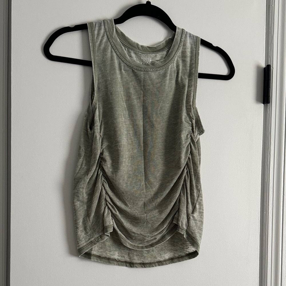 True Craft Light Gray Muscle Tee